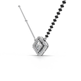 Exquisite Diamond Mangalsutra Pendant Necklace